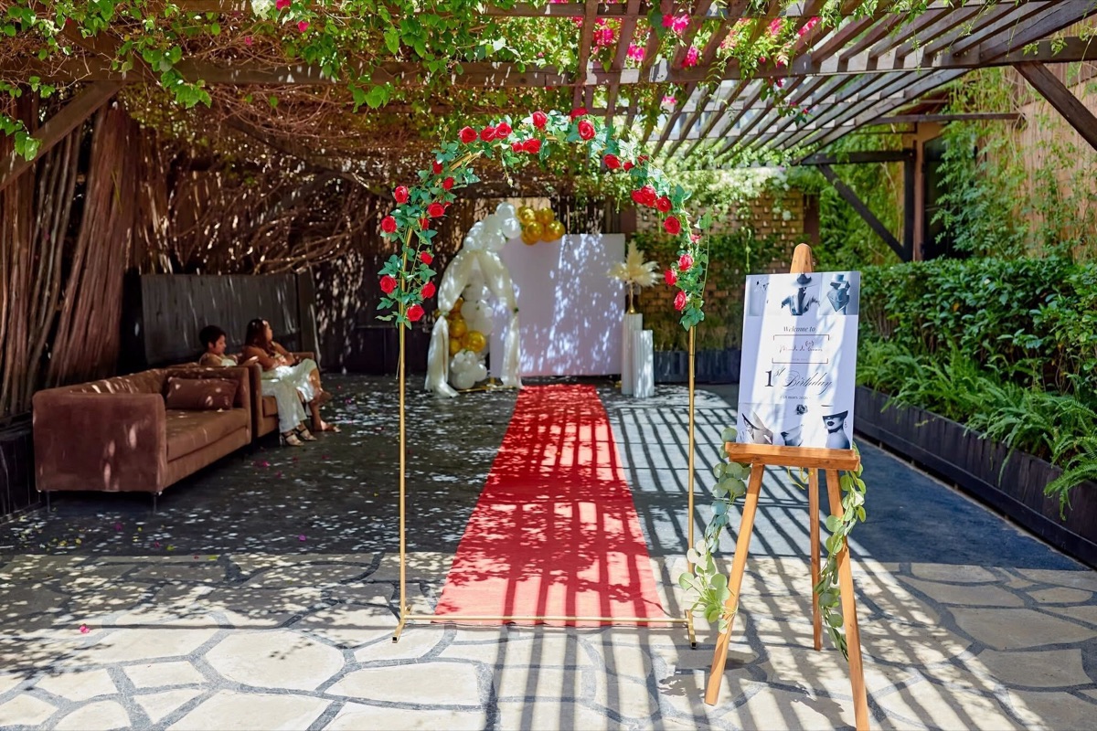 Arche tête arrondi grand modèle blanche